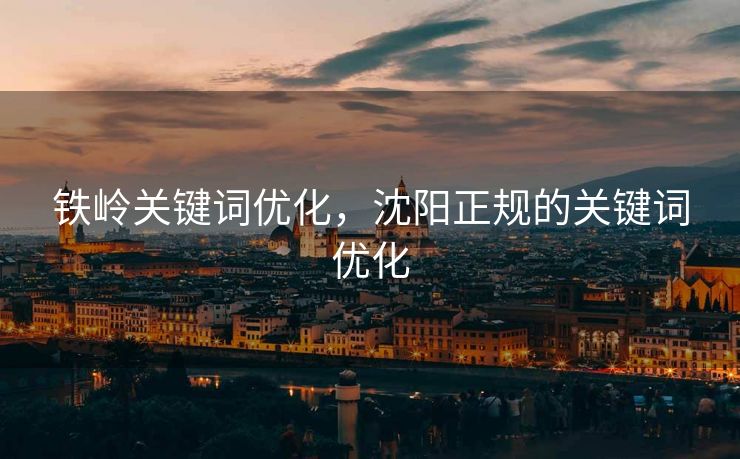 铁岭关键词优化，沈阳正规的关键词优化