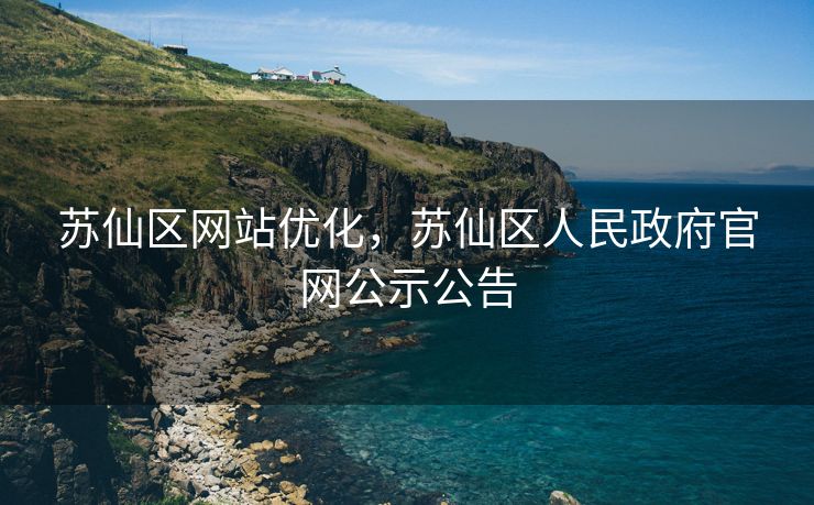 苏仙区网站优化，苏仙区人民政府官网公示公告